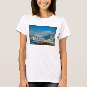 T-shirt Bariloche, estrada à estância de esqui