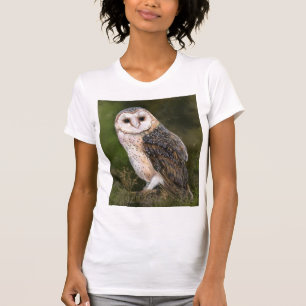 T-Shirt Barn Owl Ocidental
