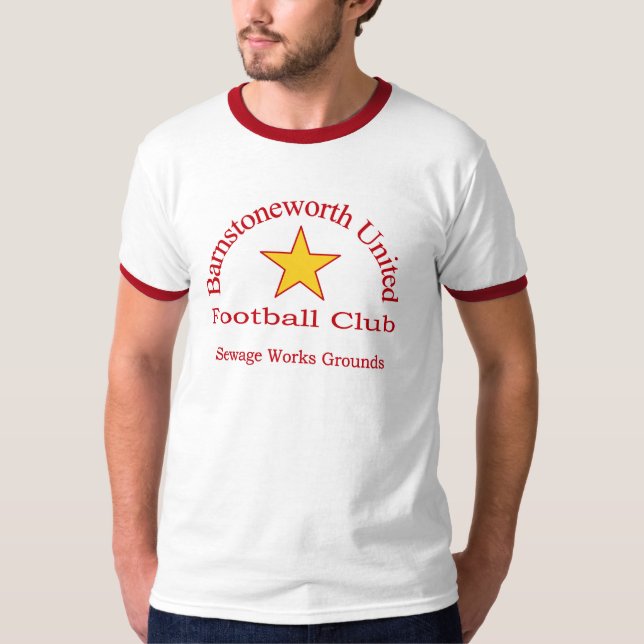 T-shirt Barnstoneworth uniu o clube do futebol - campeões (Frente)