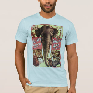 T-shirt Barnum & Bailey e Ringling Bros combinado - Eleph