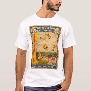 T-shirt Barnum & circo de Bailey - cerca de 1900