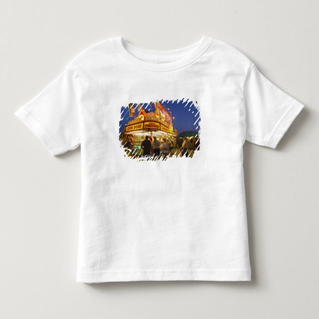 T-shirt Barraca de comida na Northwest Montana Fair em (Frente)