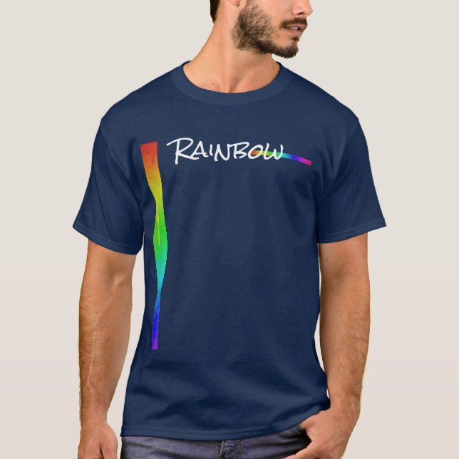 T-shirt barre Rainbow 2 (Frente)
