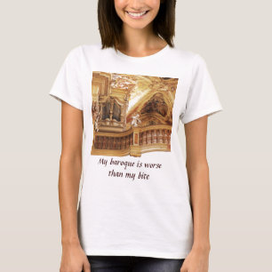 T-shirt barroco
