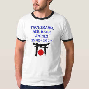 T-shirt base aérea japão de tachikawa