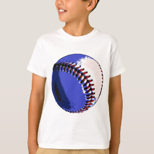 T-shirt Baseball de pop Art