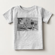 Baseball F Esportes Iniciais Significam Foul Vinta