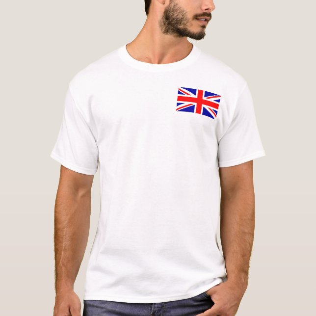 T-shirt Basebol britânico Buchanan (Frente)
