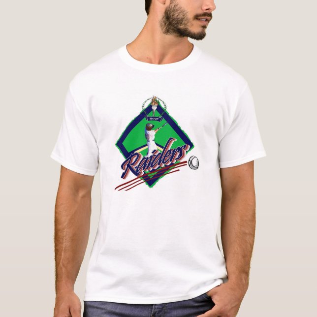 T-shirt Basebol dos incursores (Frente)