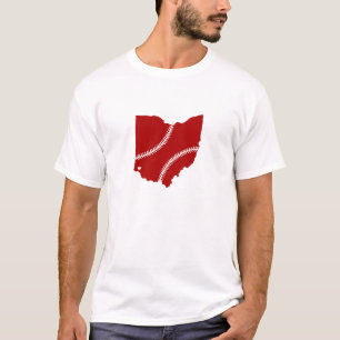 T-shirt Basebol em Ohio