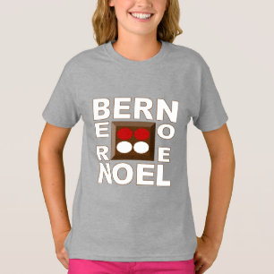 T-shirt básico aço Desenho BERN   NATAL