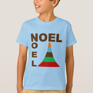T-shirt básico azul claramente Desenho NATAL BOLOS
