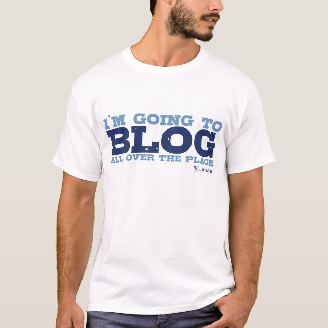 T-shirt básico (blogue All Over) (Frente)
