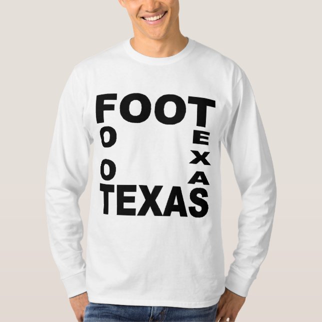 T-shirt básico branco FUTEBOL TEXAS (Frente)