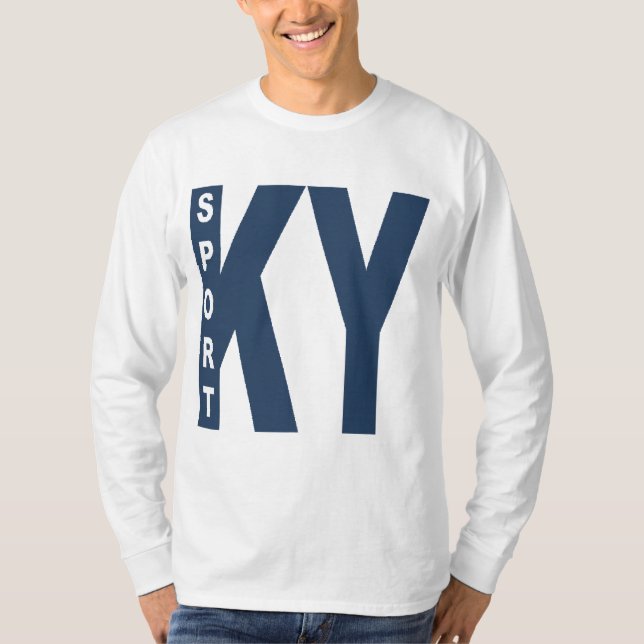 T-shirt básico branco KENTUCKY DESPORTO (Frente)