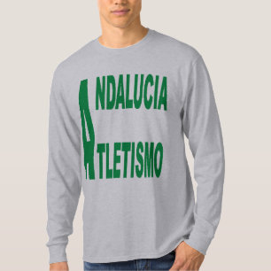 T-shirt básico cinzento ANDALUZIA ATLETISMO