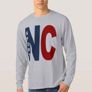 T-shirt básico cinzento CAROLINA DESPORTO