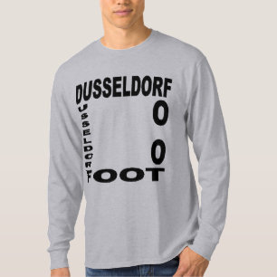 T-shirt básico cinzento DUSSELDÓRFIA FUTEBOL