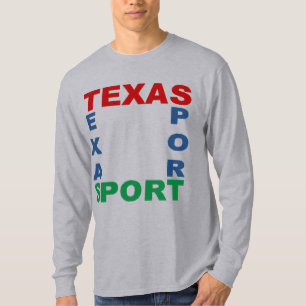 T-shirt básico cinzento o TEXAS DESPORTO