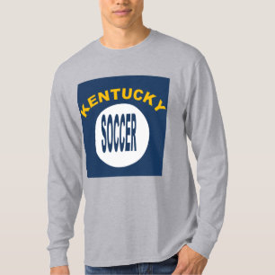 T-shirt básico cinzento para homens KENTUCKY