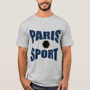 T-shirt básico cinzento PARIS DESPORTO