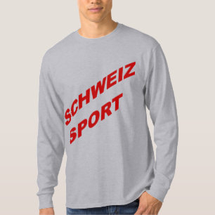 T-shirt básico cinzento SCHWEIZ DESPORTO