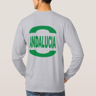 T-shirt básico cinzentos costass DESENHO ANDALUZIA