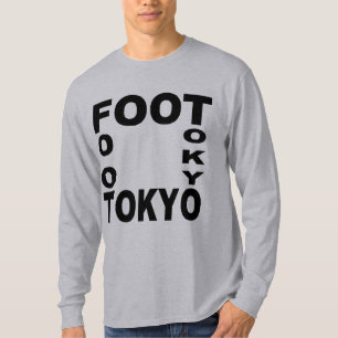 T-shirt básico cinzentos FUTEBÓIS TÓQUIO