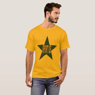 T-shirt básico cor de laranja Desenho DESPORTO