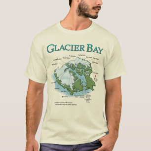 T-shirt básico da baía de geleira 3
