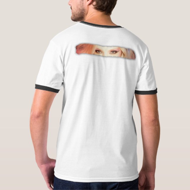 T-shirt básico da campainha dos homens - os (Verso)