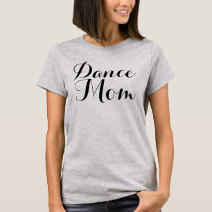 T-shirt básico da mamã da dança