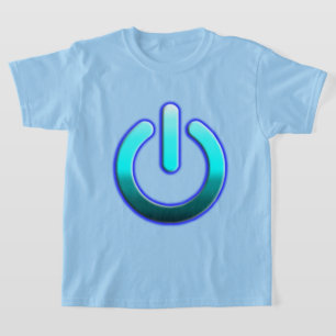 T-Shirt Básico das Crianças de Energia do Zer0