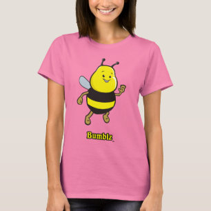 T-shirt básico das senhoras de Bumblz