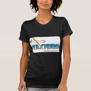 T-shirt básico das senhoras de TaxNerd