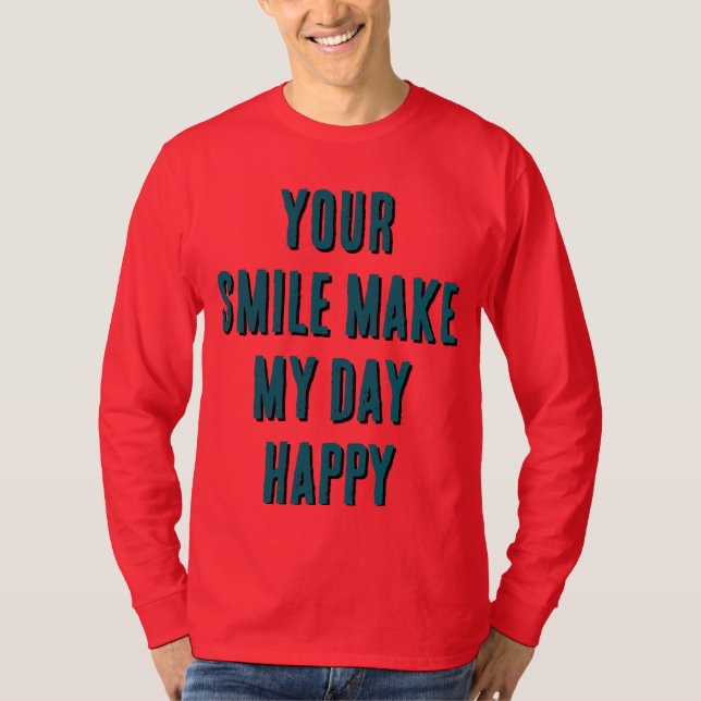 T-Shirt Básico de Capa Longa (Frente)