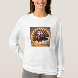 T-Shirt Básico de Capa Longa