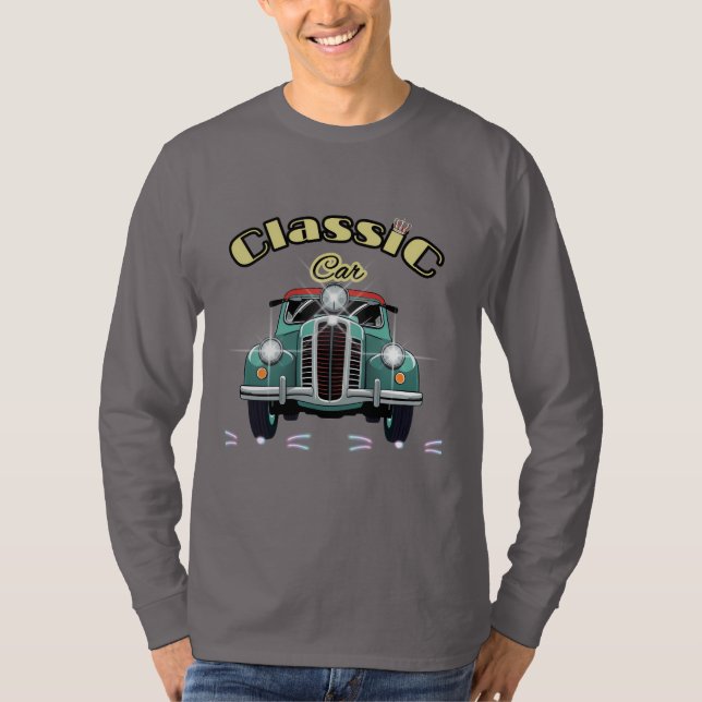T-Shirt Básico de Capa Longa (Frente)