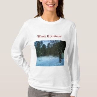 T-Shirt Básico de Capa Longa