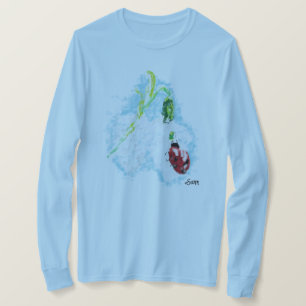 T-Shirt Básico de Capa Longa