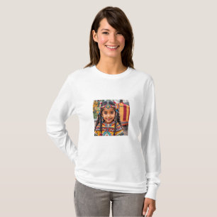 T-Shirt Básico de Capa Longa