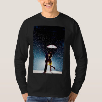 T-Shirt Básico de Capa Longa