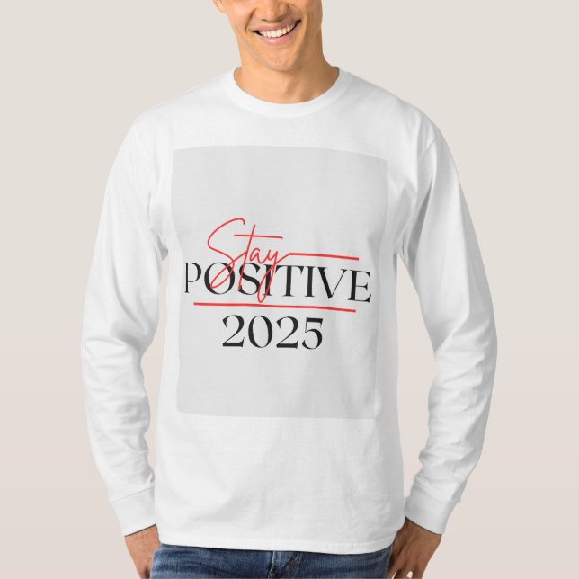 T-Shirt Básico de Capa Longa (Frente)