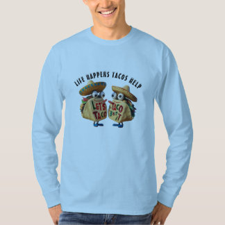 T-Shirt Básico de Capa Longa