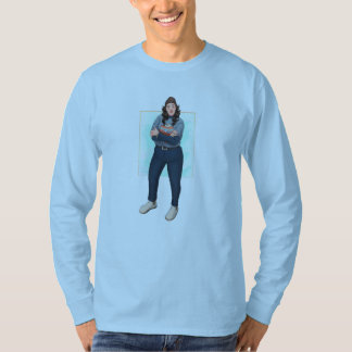 T-Shirt Básico de Capa Longa