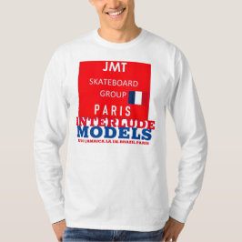 T-Shirt Básico de Capa Longa Básica MODELOS DE INT