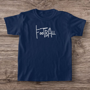 T-Shirt Básico De Futebol Para Crianças