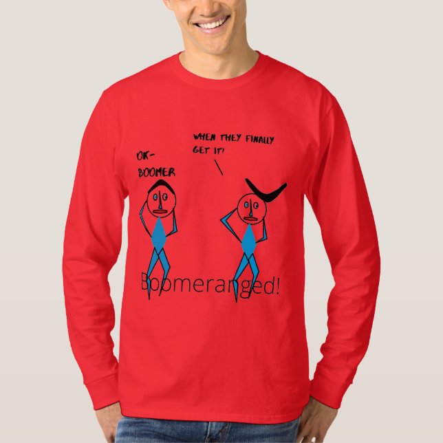 T-Shirt Básico de Leve Longa, de Uso Masculino (Frente)