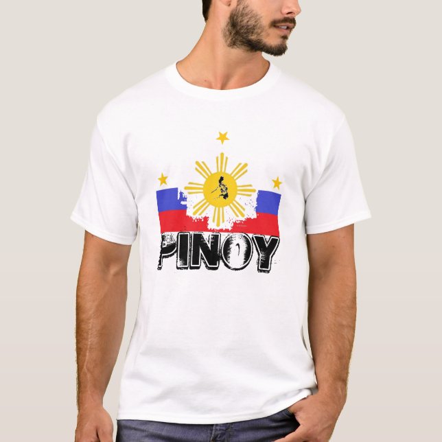 T-shirt básico de Pinoy (Frente)