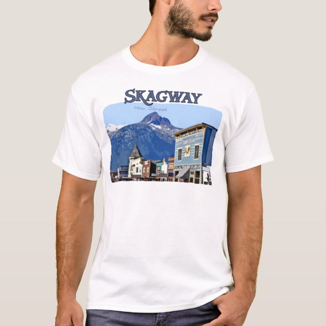T-shirt básico de Skagway (Frente)